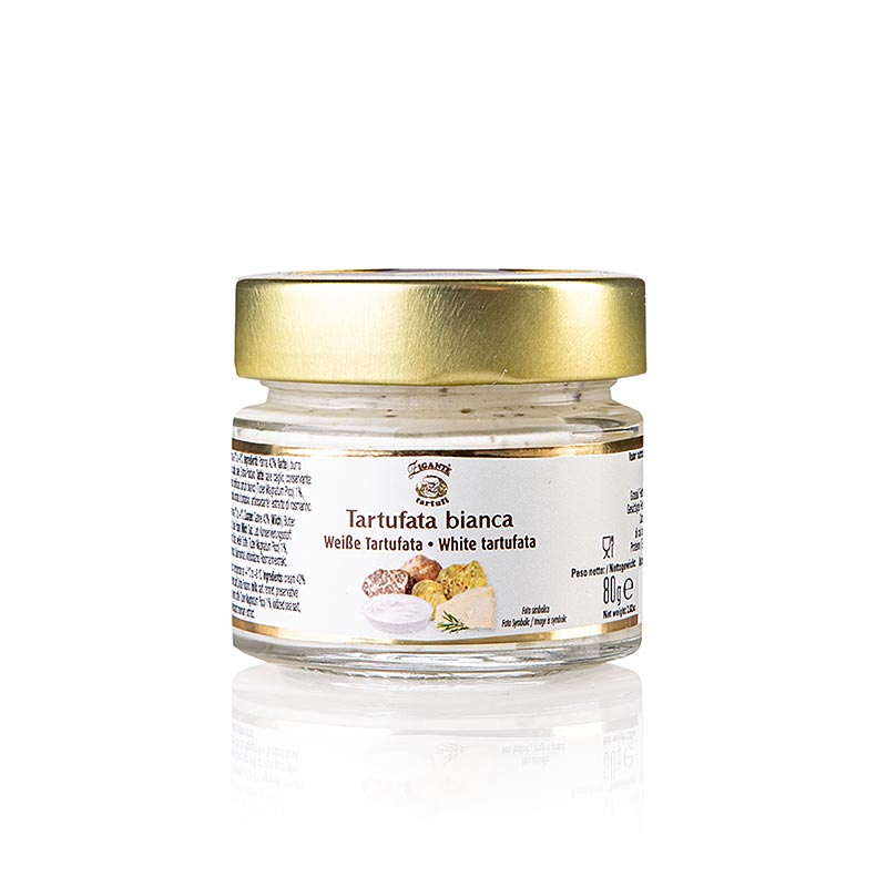 Trøffelcreme, med sommer- og hvid trøffel, Zigante Tartufi, 80 g