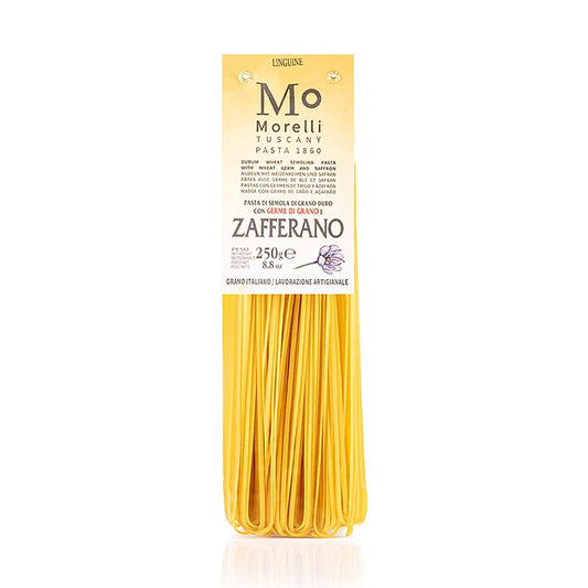 Morelli 1860 Linguine, med safran og hvedekim, 250 g