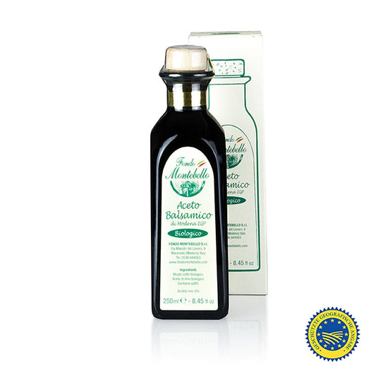 Aceto Balsamico di Modena g.g.A. Biologico, FM03, Fondo Montebello, BIO, 250 ml