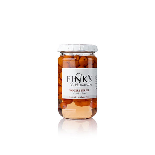 Vilde rønnebær i sirup, 210 g