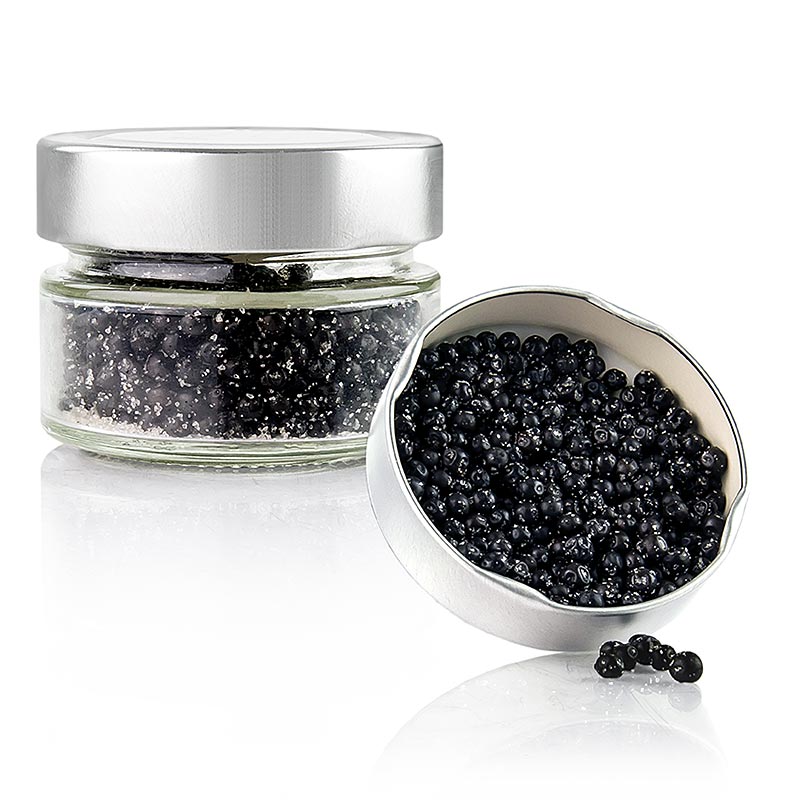 Gewürzgarten sort peber De Luxe, fermenteret med havsalt, hele bønner, 80 g