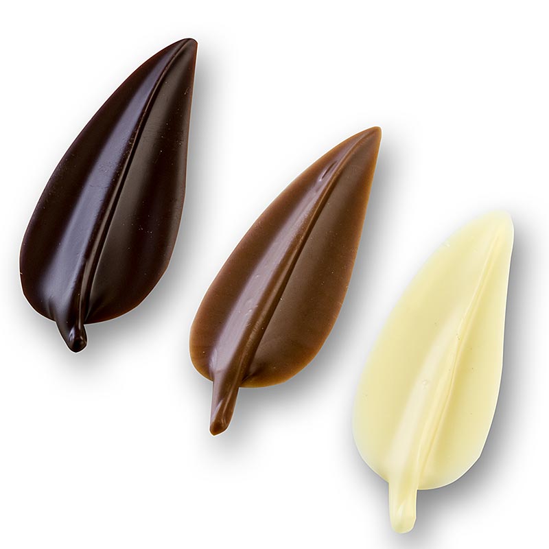 Dekorationspynter "Elegance" blandet - bladform, 64 mørke, 48 lyse, 48 hvide, 205 g, 160 St