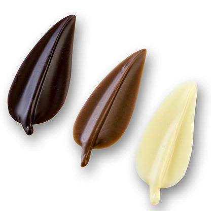 Dekorationspynter "Elegance" blandet - bladform, 64 mørke, 48 lyse, 48 hvide, 205 g, 160 St