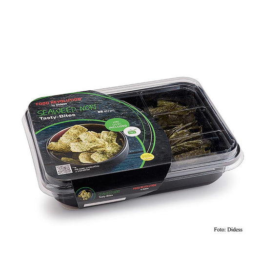 Tasty Bites "Seaweed-Nori" – fingermad på risbasis til friturestegning, 70 g
