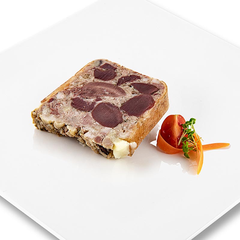 Terrine af andekød "Vigneronne" med kastanjer, Trapez, Rougié, 1 kg