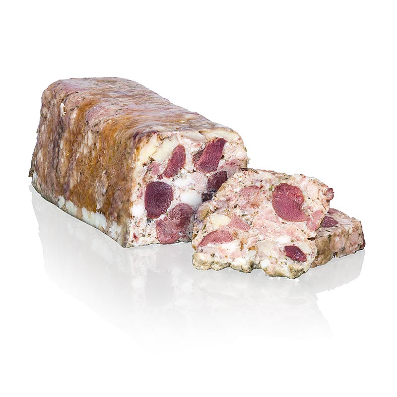 Terrine af andekød "Vigneronne" med kastanjer, Trapez, Rougié, 1 kg