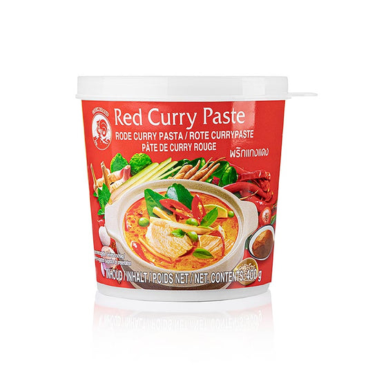Karrypasta, rød, Cock Brand, 400 g