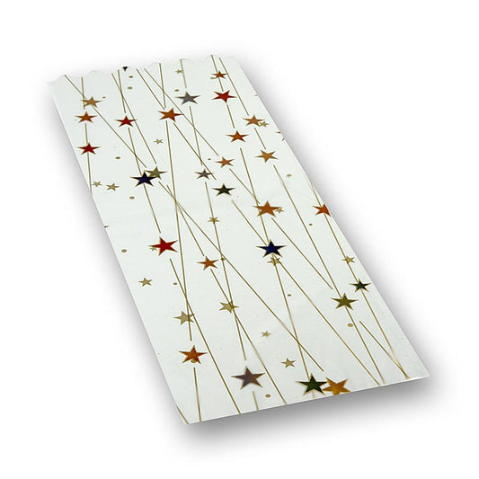 Flaskepose "Stellina", gennemsigtig, 500x180 mm, 1 stk