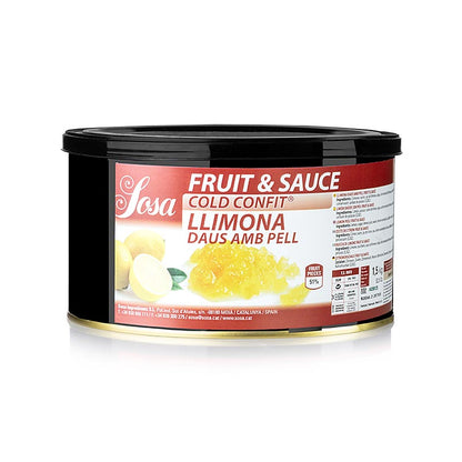 Sosa Cold Confit - citrontærninger, 5 mm (37242), 1,5 kg