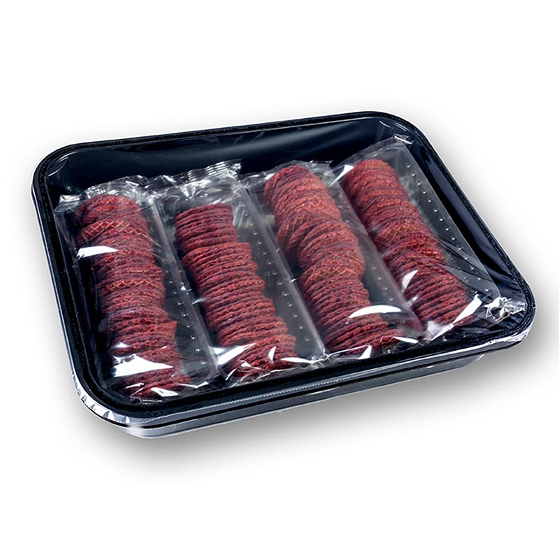Dekorationsvafler – rødbede, 250 g, 160 stk