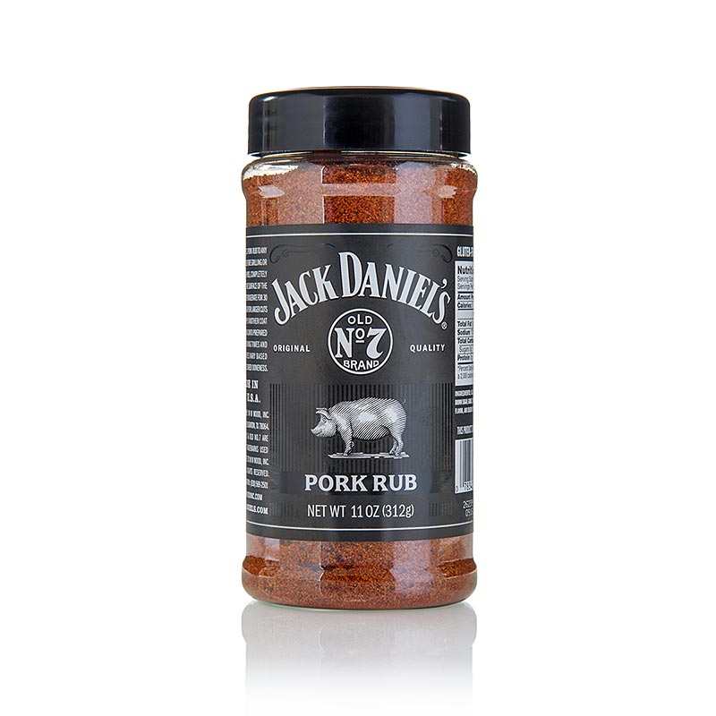 Jack Daniel's Pork Rub, BBQ-krydderiblanding til svinekød, 312 g