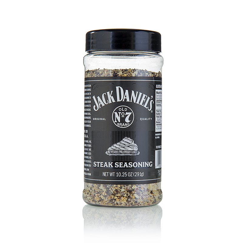 Jack Daniel's Steak Seasoning, BBQ-krydderiblanding til bøf, 291 g