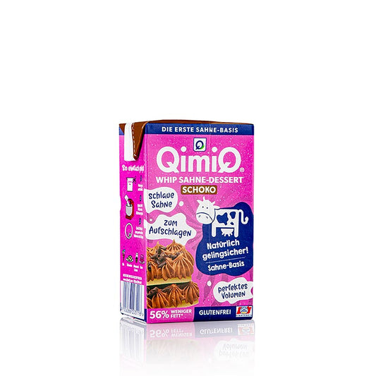 QimiQ Whip Chokolade, koldpiskbar flødedessert, 16 % fedt, 250 g