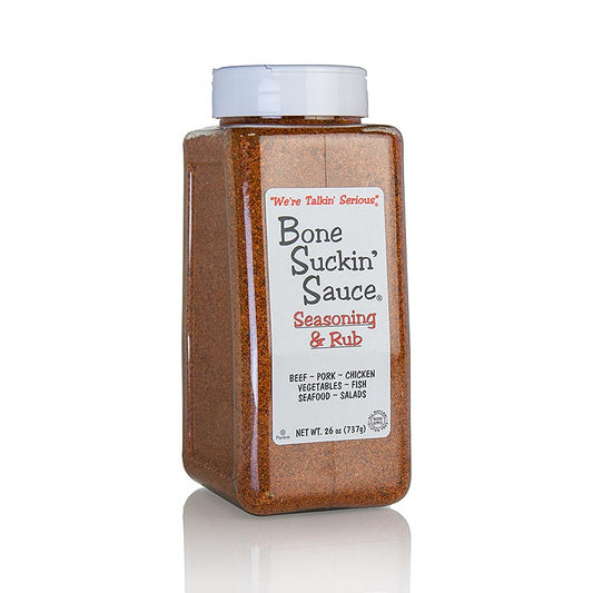 Bone Suckin´ Regular Seasoning & Rub´, BBQ-krydderiblanding, Ford´s Food, 737 g