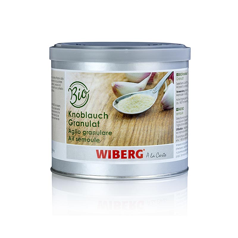 Wiberg økologisk hvidløg, granulat, 300 g