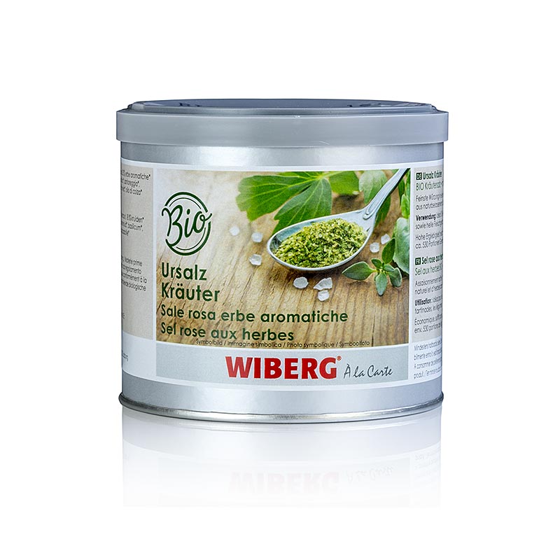 Wiberg Ursalz urter, økologisk urtesalt, 320 g