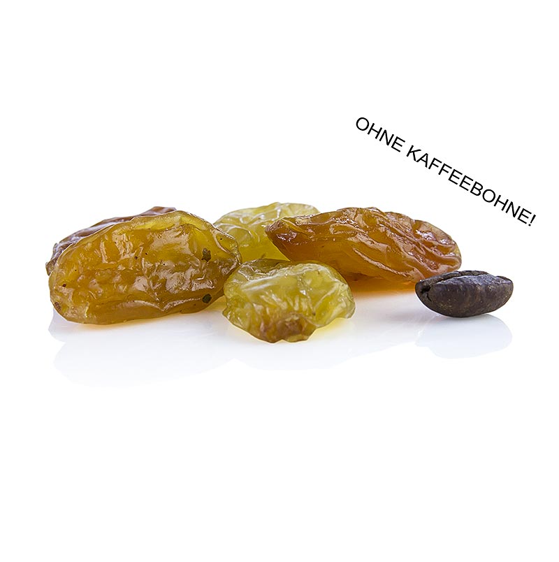Jumbo-vinbær, grønne/gule, svovlbehandlede, Chile (ligner sultaniner), 1 kg