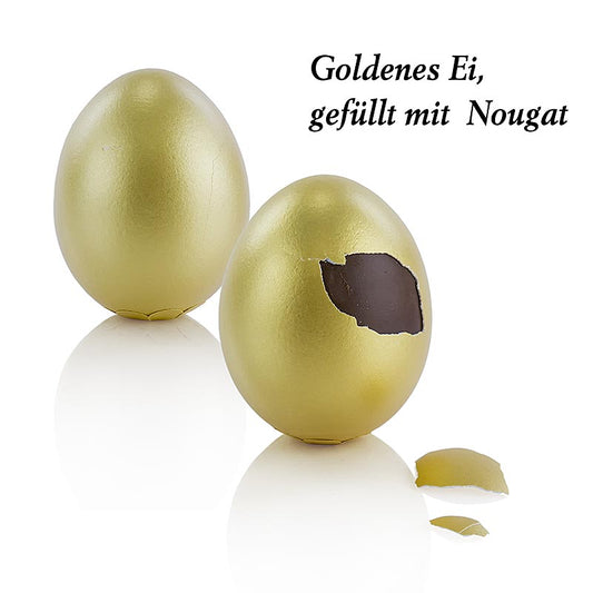 Gyldent nougat-æg, 50 g
