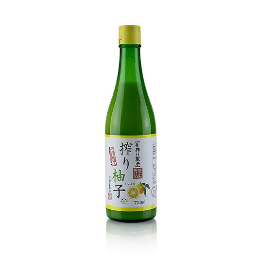 Yuzu-saft, frisk, 100 % yuzu, Japan, 720 ml