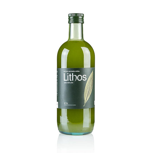 Ekstra jomfruolivenolie, Lithos, tidlig høst, naturligt uklar, Peloponnes, 1 l