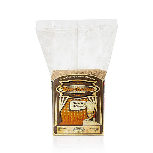 Grill BBQ - røgemel af bøgetræ (Beech), 1 kg