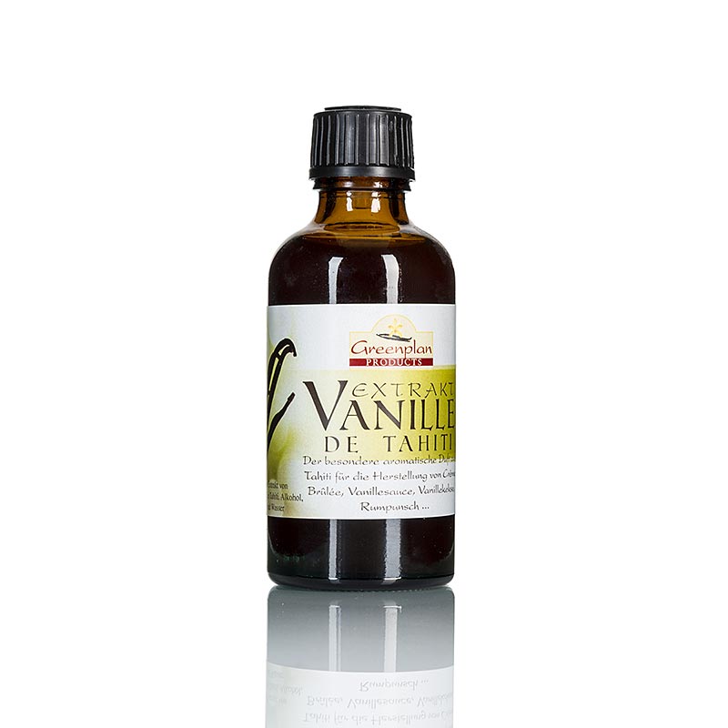 Vaniljeekstrakt, Tahiti, uden korn, koldpresset, 50 ml