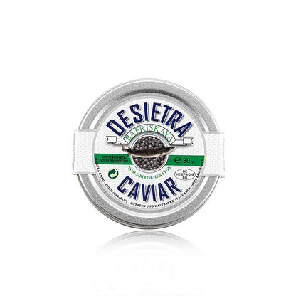 Desietra Baeriskaya kaviar (baerii), akvakultur, uden konserveringsmidler, 30 g