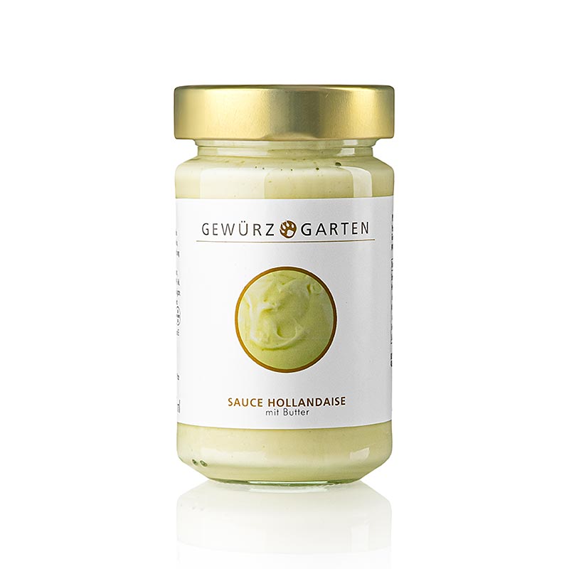 Gewürzgarten Sauce Hollandaise, med smør, klar til brug, 225 ml
