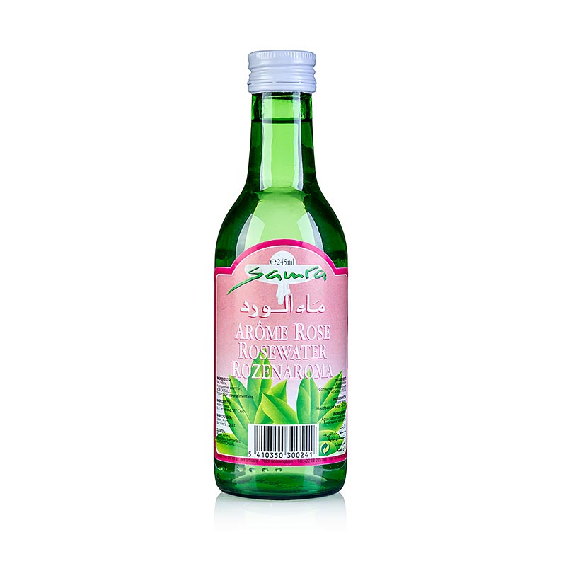 Rosenvand, aromatiseret, Samra, 245 ml