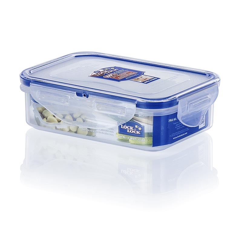 Lock & Lock friskhedsboks, 350 ml, rektangulær 151x108x45 mm, 1 stk