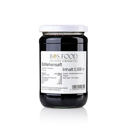 CHEF FOOD Slyndesaft, naturlig & usødet, 680 ml