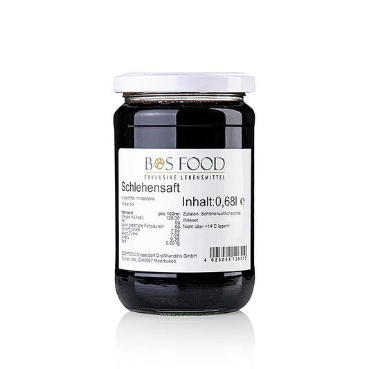 CHEF FOOD Slyndesaft, naturlig & usødet, 680 ml