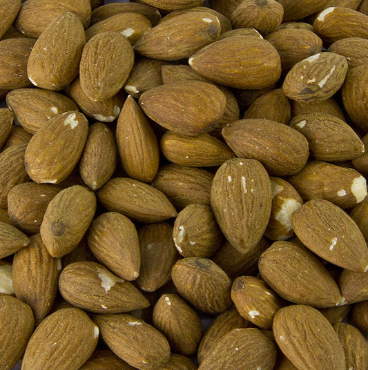 Mandler, hele, brune, 500 g