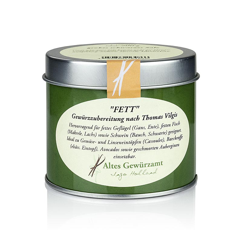 Thomas Vilgis "Fett", krydderiblanding, Altes Gewürzamt, 80 g