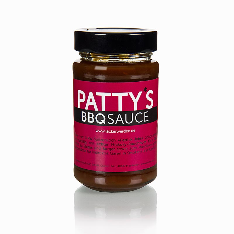 Pattys BBQ-sauce, skabt af Patrick Jabs, 225 ml