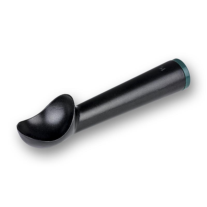 Isskovl 1/16 liter, 17,5 cm lang, aluminium/plast, 1 stk