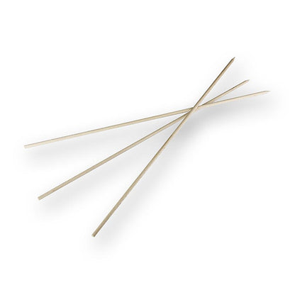 Træspyd, 40 cm, bøgetræ, 200 stk.