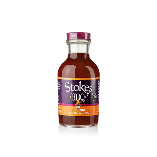 Stokes BBQ Sauce Original, røget & sød, 250 ml
