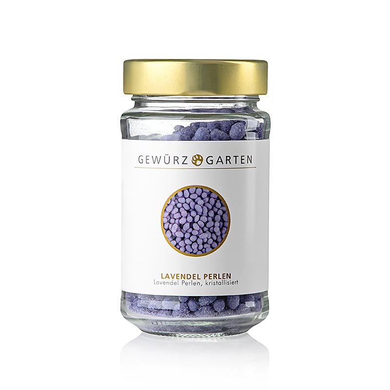 Gewürzgarten lavendelperler, krystalliseret, 150 g