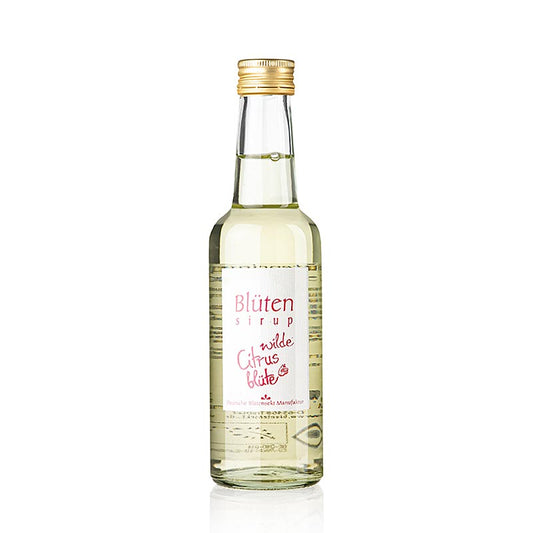 Blomstersirup af vilde citrusblomster, 1:10, økologisk, 250 ml
