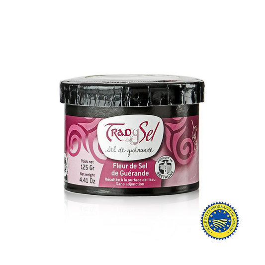 Fleur de Sel, Guerande/Frankrig, BGA, TradySel, 125 g