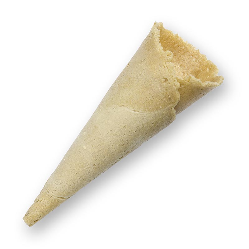 Mini-horn Basic, neutral, ø 2,5x7,5 cm, med vaffelholder, 1,2 kg, 286 stk