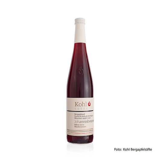 Cuvée vildæblejuice + rødbær, 750 ml