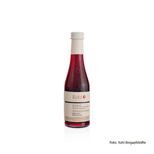 Cuvée bjergæblejuice + rødbær, 200 ml
