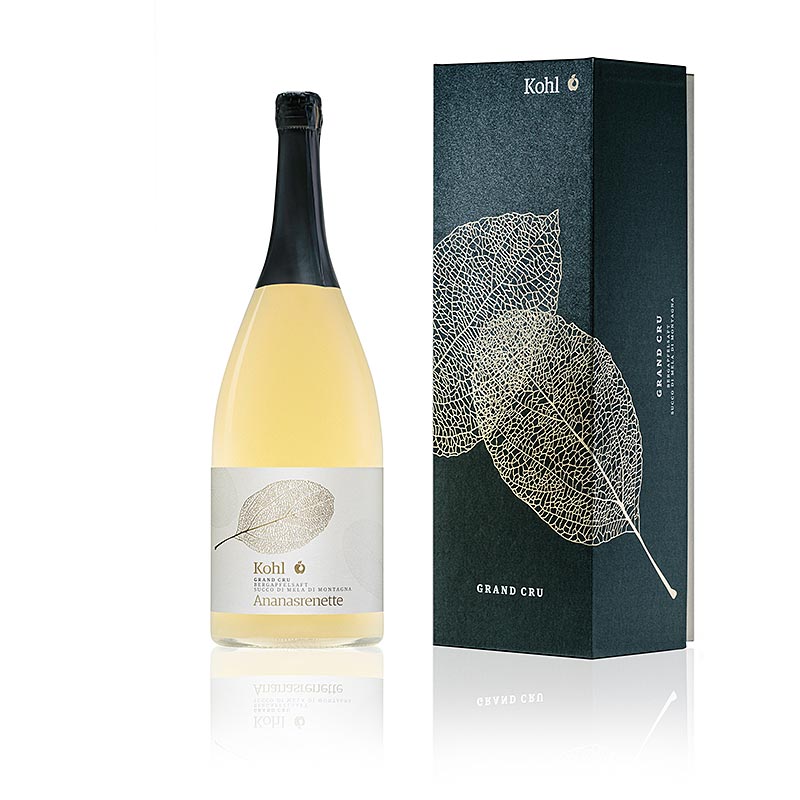 Grand Cru bjergæblejuice Ananasrenette, 1,5 L