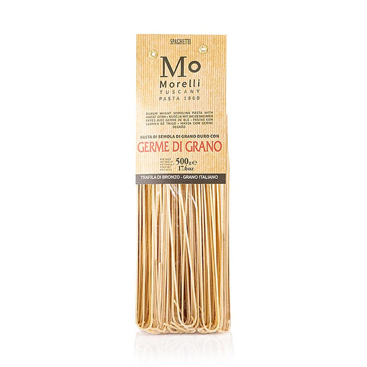 Morelli 1860 Spaghetti, Germe di Grano, med hvedekim, 500 g