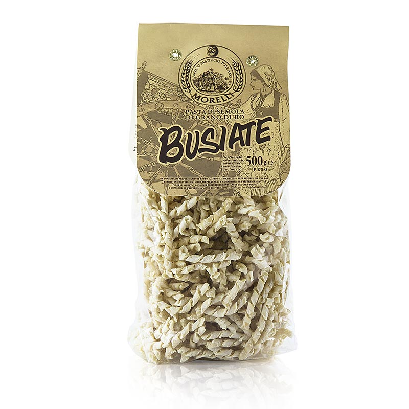 Morelli 1860 Busiate, Germe di Grano, med hvedekim, 500 g