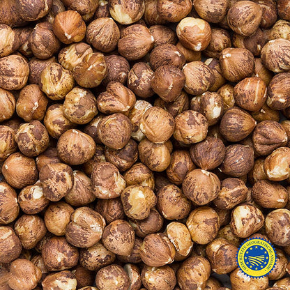 Hasselnødder, hele, med skal (brune), Piemonte, IGP/g.g.A., 1 kg