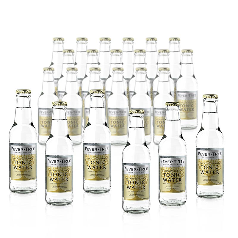 Fever Tree - Indian Tonic Water, 4,8 L, 24 x 200 ml