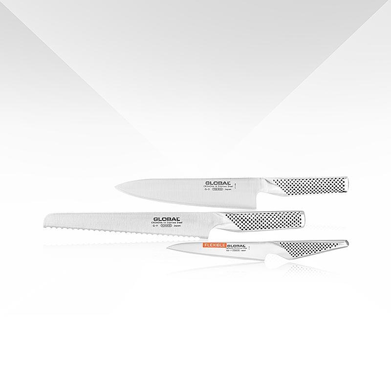 G-9211R Global Starterset med 3 knive (G-9R, G-2, GS-11), 3-delt